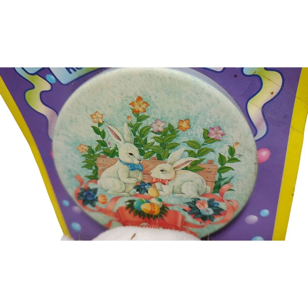 Dan Dee Soft Expressions Bunny‎ Rabbit Plush With Keepsake Collectors Tin Easter